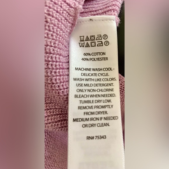 Lilac Purple JOIE Collared V Knit Sleeveless Vest Top Size XS Unworn Polo Mauve - Picture 4 of 10